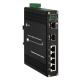 90W Industrial Switch 4-port 10/100/1000T 802.3bt PoE + 2-port 100/1000X Ethernet Switch