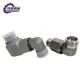 Hexagon Head Carbon Steel 90 Degree Elbow Flange Connection Pressure Thread Pipe Joint