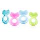 massaging gums Silicone Baby Teether with gel bristles 100% Eco friendly