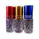 Wholesale clear glasses Bottle With roll on Aluminium Cap Glass Refill Empty Perfume bottle hot stock