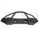 Wholesale 4x4 front bumpers jeep accessories for Wrangler Jk BLACK FRONT BUMPER FOR JEEP WRANGLER SPLIT STYLE