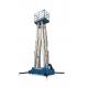 16m Multi Mast Mobile Elevating Work Platform Vertical Mast Lift For Single Man