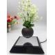 square mirror base magnetic floating levitate air bonsai flower plant