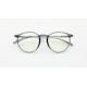 Ultra-lightweight Plastic Small Round Spectacle Glasses Fashion Unisex Round Reading Glasses Frames for Ladies Gentlemen