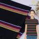 Healthy And Skin-Friendly Wear-Resistant Pure Cotton ​Striped Material Fabric For T-Shirt