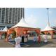 2040 PVC Pagoda Party Tent 6m * 6m Gazebo Canopy With Aluminum Alloy Structure