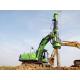 Customized Hydraulic Borehole Drilling Pile Driving Rig 5.6kw/H 50 KN.M Torque
