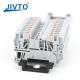 PT4 Push-in Terminal Strip Plug PT-4 4mm² Cable Connector Electrical Connect Din Rail Screwless Terminal Block PT 4