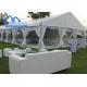 Clear Span PVC Fabric Party Banquet Tent With Drapery Tent Wedding White Wedding Tent Amazon