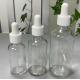 Aromatherapy Cosmetic Glass Essential Oil Bottle Transparent Green Blue Brown