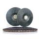 7-13 Layers Flap Disc Fiberglass Backing Plate with 90mm Round Shape and 2 Metal Rings