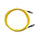 Low Insertion Loss Optical Patch Cord , Simplex 3M PVC Fc Fiber Patch Cord