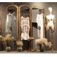 Retail Store Clothing Display Furniture Wooden Cloth Hanger Stand Various Style