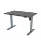 710mm Height Outdoor Electric Desk with Lifting Mechanism and Black Wood Style PANEL