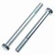 Steel Structures Long Galvanized Hex Bolts DIN 933 Class 8.8 Bigger Fastening Force