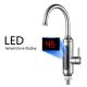 LED Temperature Display Electric Instant Water Heater Tap For Kitchen
