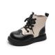 Durable Boys Leather School Shoes Round Toe and Laces for Added Comfort