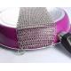 Stainless Steel Chainmail Scrubber for Home Cast Iron Cookware Cleaner