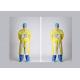 Apron Style CPE Isolation Gown , Breathable Disposable Coveralls Waterproof
