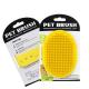 12.3*9.7cm TPR Comfortable Pet Shampoo Brush For Short Hair Dogs Cats