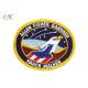 Custom Eagle Air Force US Navy Iron On Patches , Custom Military Patches For Garment