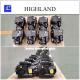 Black Variable Displacement High Pressure Piston Pump Industrial Applications