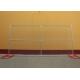 Anti - Aging Property Steel Temporary Fencing , Portable Temporary Chain Link Fence