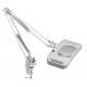 Magnifying lamp led light source square rectangular  type with clamp magnifier led light