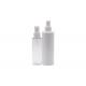50ml Cosmetic Transparent Plastic Spray Bottle White Empty Fine Mist Spray