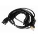 9ft 3M Coiled Barcode Scanner Cable / Honeywell USB Cable For MS5145 MS7120 MS9540