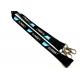 Special Two Metal Hooks Custom Printed Lanyards Safety Breakaway Attachments