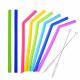 FDA Approved 25cm Long Folding Silicone Straws