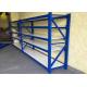 Medium Duty Long Span Racking System Cold Rolled Steels Standard Size Four Levels
