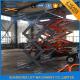 AC / DC Power Supply Stationary Hydraulic Scissor Lift For Industrial Use