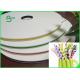 100% Wood Pulp Compostable Food Grade Safe Striped Straw Paper Roll For Drinking
