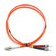 OM1 Fiber Optic Patch Cord FTTH CE Certificated APC Single Mode