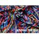 Knitting Stretchy Swimwear Spandex Fabric , Anti Microbial Polyester Fabric For