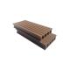 Extruded SGS Anti Slip 140*40mm WPC Hollow Decking