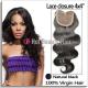 12 Brazilian Lace Silk Base Top Closure Human Hair Brown No Shedding