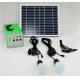 2015 hotest~portable solar power system 8W for LED lighting and USB ipad charging