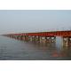 Span 6-54m Steel Prefabricated Steel Bridge Army Temporary Bridge