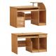 Contemporary Office Furniture 3 Drawers Storage Writing Table for Modern Workstations