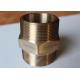 Precision Fittings And Flanges Copper Alloys Double Nipple Auto Parts ISO9001