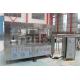 Fast Glass Bottle Packing Machine , Stainless Steel Glass Bottle Filling Line