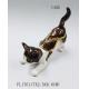 Promotional custom cat animal jewelry box metal cat trinket boxes cat shaped jewelry boxes