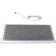 Rugged Industrial Stainless Steel Panel Mount Keyboard With 12 Function Keys