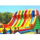 Huge Shark Inflatable Slide With PVC Material / Blow Up Water Slide