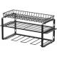 Wall Mount 3 Layers Tool Organizer Storage with Basket Rust and Corrosion Resistant