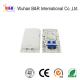 White Waterproof IP65 FTTH 2 Port Outlet