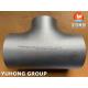 ASTM A403 WP316L-S Stainless Steel Reducing Tee BW Fitting ANSI B16.9